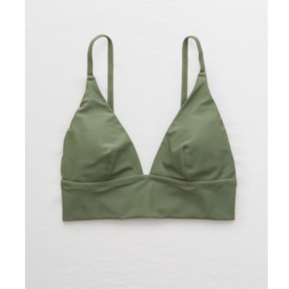 Aerie Longline Triangle Bikini Top